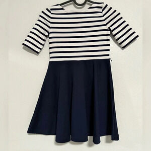 Polo by Ralph Lauren navy and white kids dress sz 6